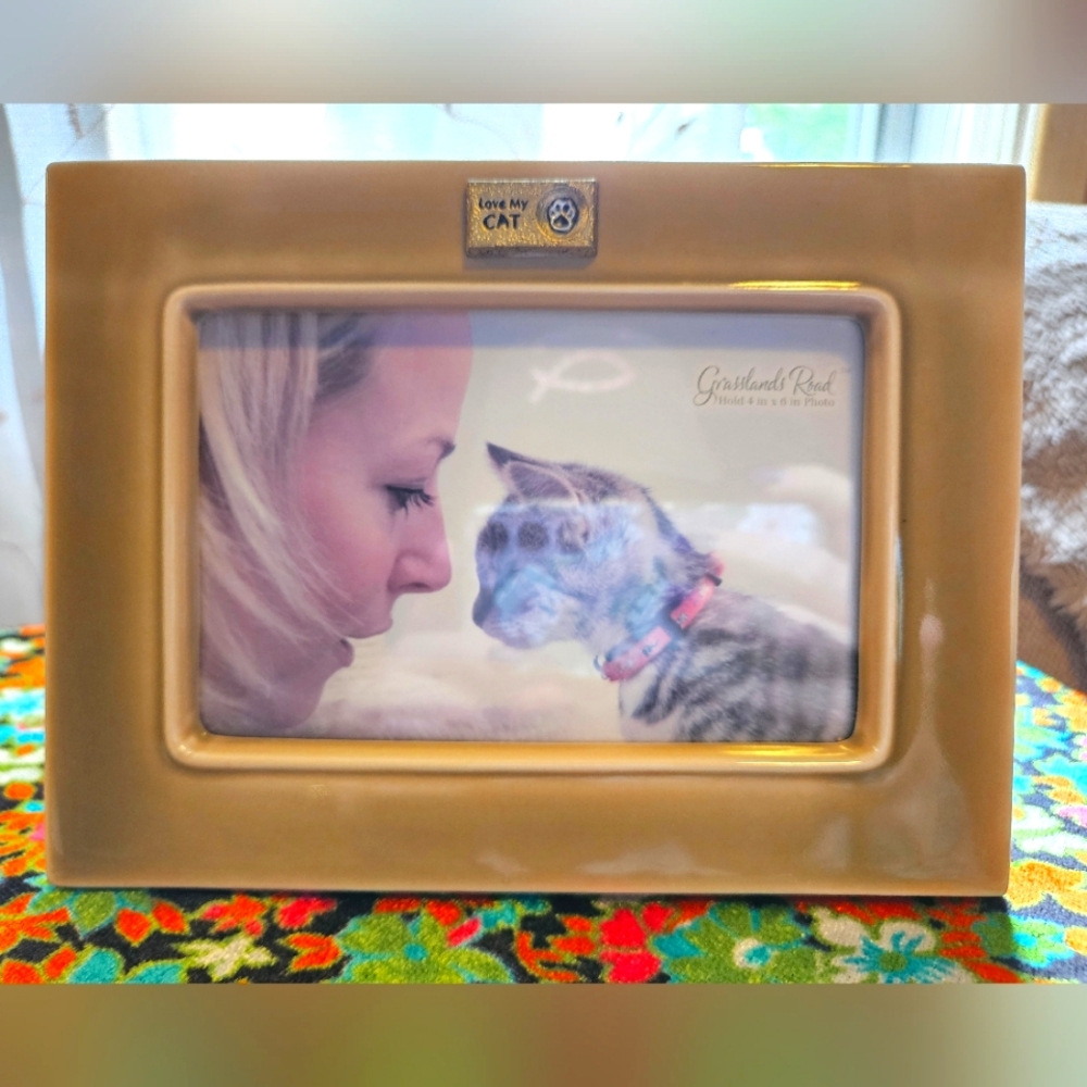 LOVE MY CAT PHOTO FRAME